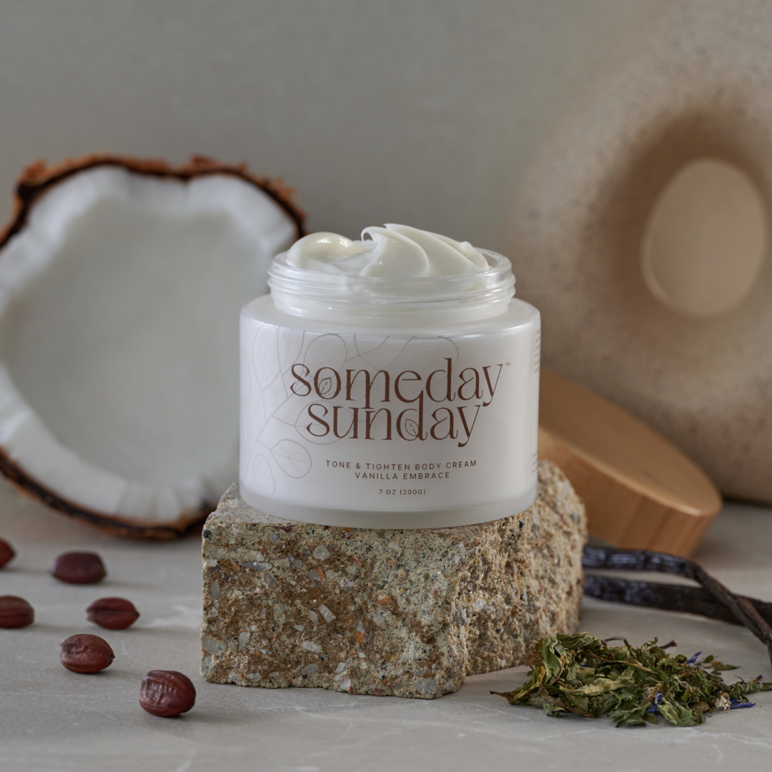 Tone & Tighten Body Cream - Vanilla Embrace 7 oz
